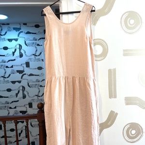 Ilana Kohn - Samet Linen Jumpsuit - size M